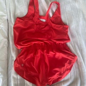LULULEMON RED ROMPER